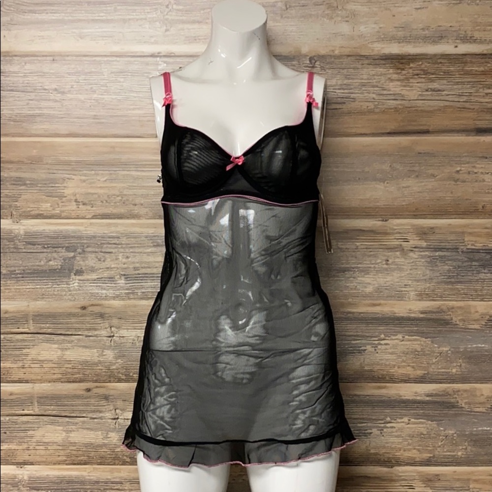 Switchblade Stiletto Ruffle Nightie NWT G12
